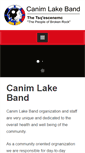 Mobile Screenshot of canimlakeband.com